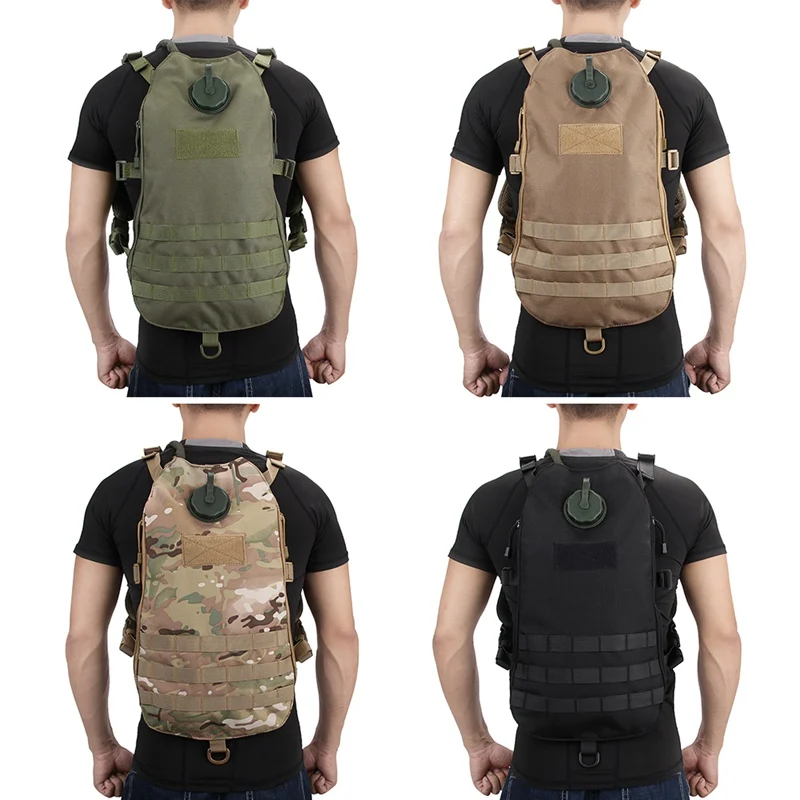 

Double Shoulder Backpack Detachable Strap Portable Outdoor Hydration Accessories Without Water Bladder Bag For Cycling