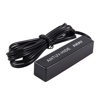 

Electronic Stereo AM/FM Radio Amplified Antenna Car Boat 12V Black