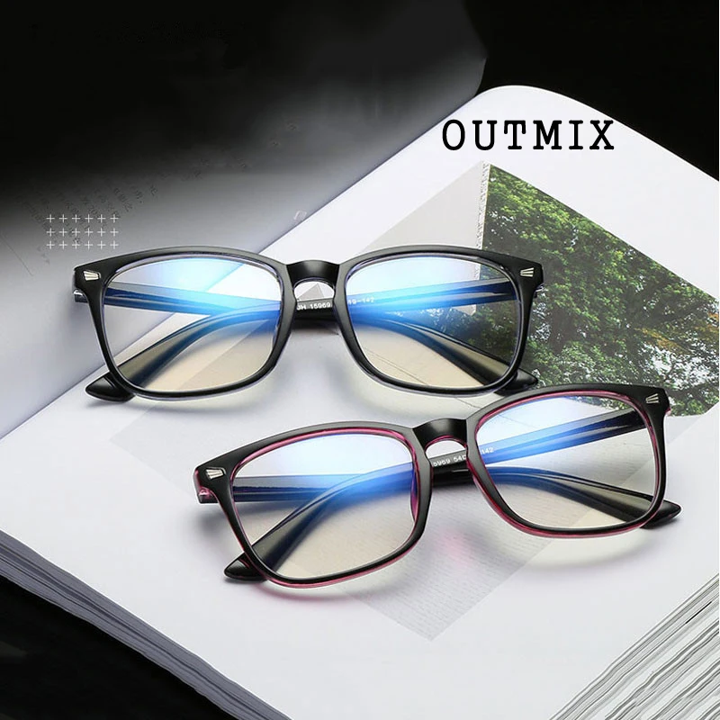 

Anti blue rays computer Glasses Men Blue Light Coating Gaming Glasses for computer protection eye Retro Spectacles Women