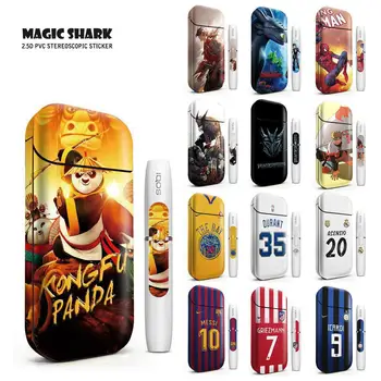 

Magic Shark Messi The Bay Transformers Naruto Kongfu Panda Sticker Film for IQOS 2.4 Plus Cover Skin Case Sticker