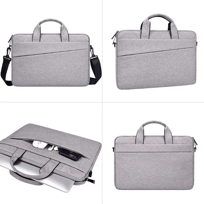 Portable Messenger Sleeve Laptop Waterproof Shoulder Bag Protective Cover Case for 13.3"/14.1"/15.4"/15.6" PC Computer Notebook