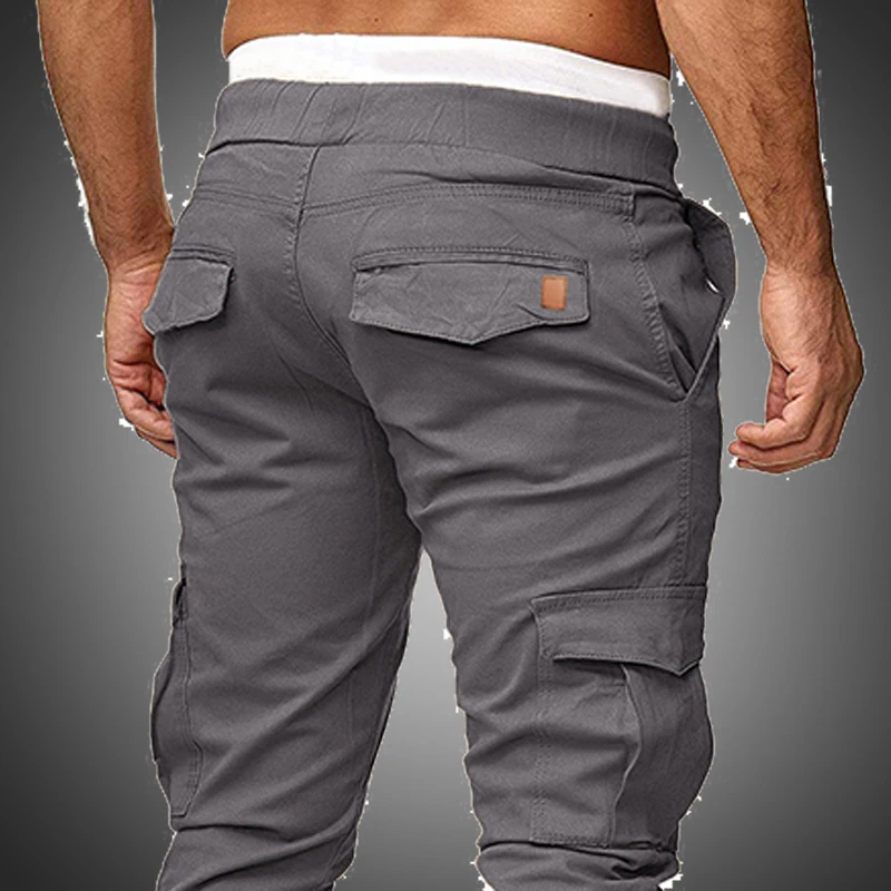 grey cargo work pants