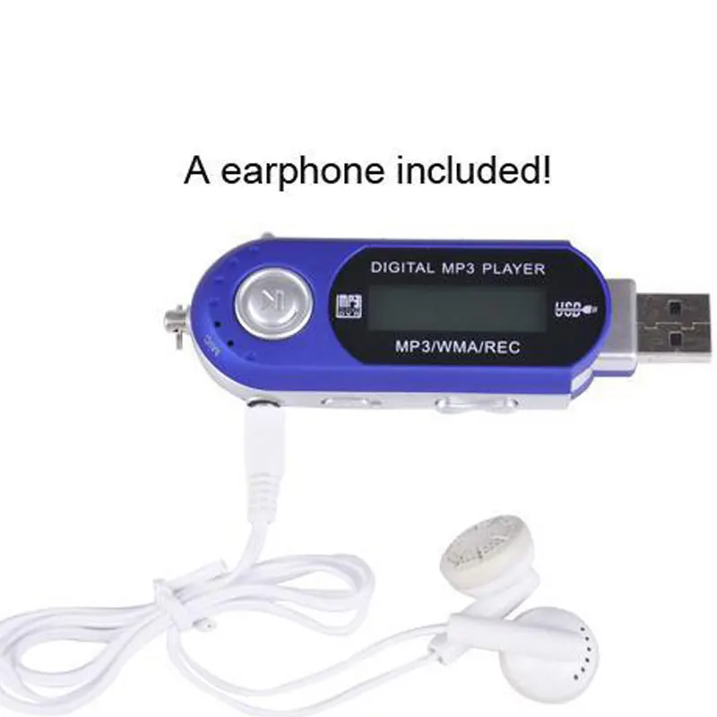 Мини MP3 плеер с ЖК дисплеем и USB музыкальный mp3 высокой четкости поддержка FM радио