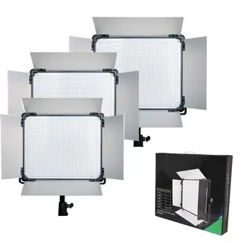 

3 pcs Yidoblo LED Lamp camera light D528II 40W 1500 Lumen Continuous Lighting Multi-color Studio Photography led video light