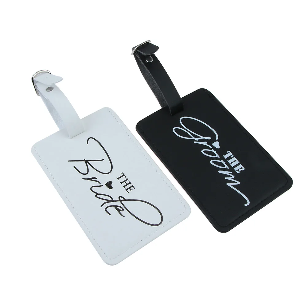Бирка для жениха и невесты подвеска чемодана аксессуары путешествий именной