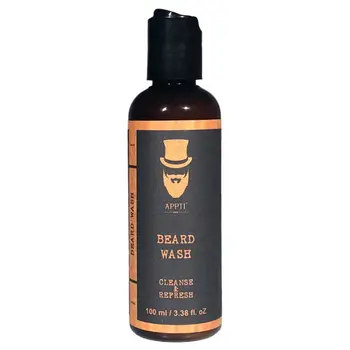 

100ml Men Beard Wash Shampoo Mustache Deep Cleaning Nourishing Refreshing Liquid T4MB