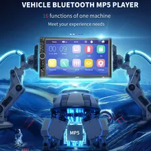 Mp3 модуль MP3-плеер SWM-A6 7 дюймов высокой четкости BT MP5 U диск мобильный телефон подключение mp3 музыкальный проигрыватель fm walkman