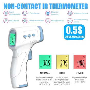

Fast delivery 3-7 days gavaer baby / adult digital thermometer infrared forehead temperature gn non-contact thermometer Precise