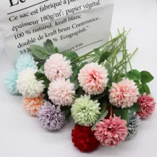 1 шт. 38 см Искусственный Одуванчик цветок шелк гиацинт цветочное свадебное украшение для дома вечерние украшения для сада отеля