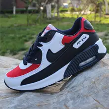 Новинка, женские легкие кроссовки для бега, Мужская дышащая обувь на воздушной подушке высокого качества, спортивная обувь для пар, большие размеры 36-48