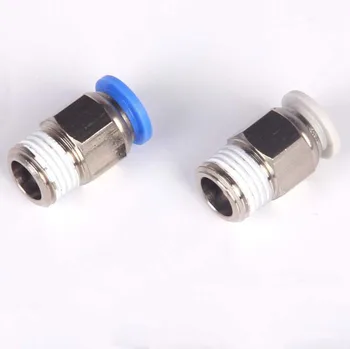 

PC 4-M6 tube size 4mm M5 thread Brass Male Thread One Touch Press Coupler