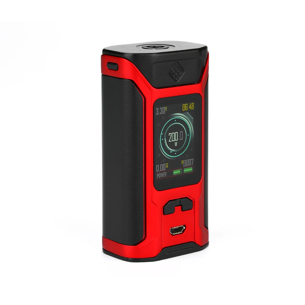  Clearance 200W WISMEC SINUOUS RAVAGE 230 TC Box MOD Max 200W Output fit GNOME Evo Tank Without 1865