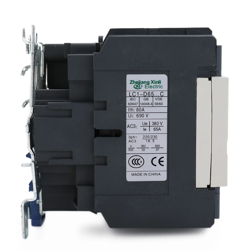 Разъем переменного тока Электрический 220V 50/60Hz полюса катушки AC Контактор в соответствии с стандартом LC1-D Высокая чувствительность сильная проводимость