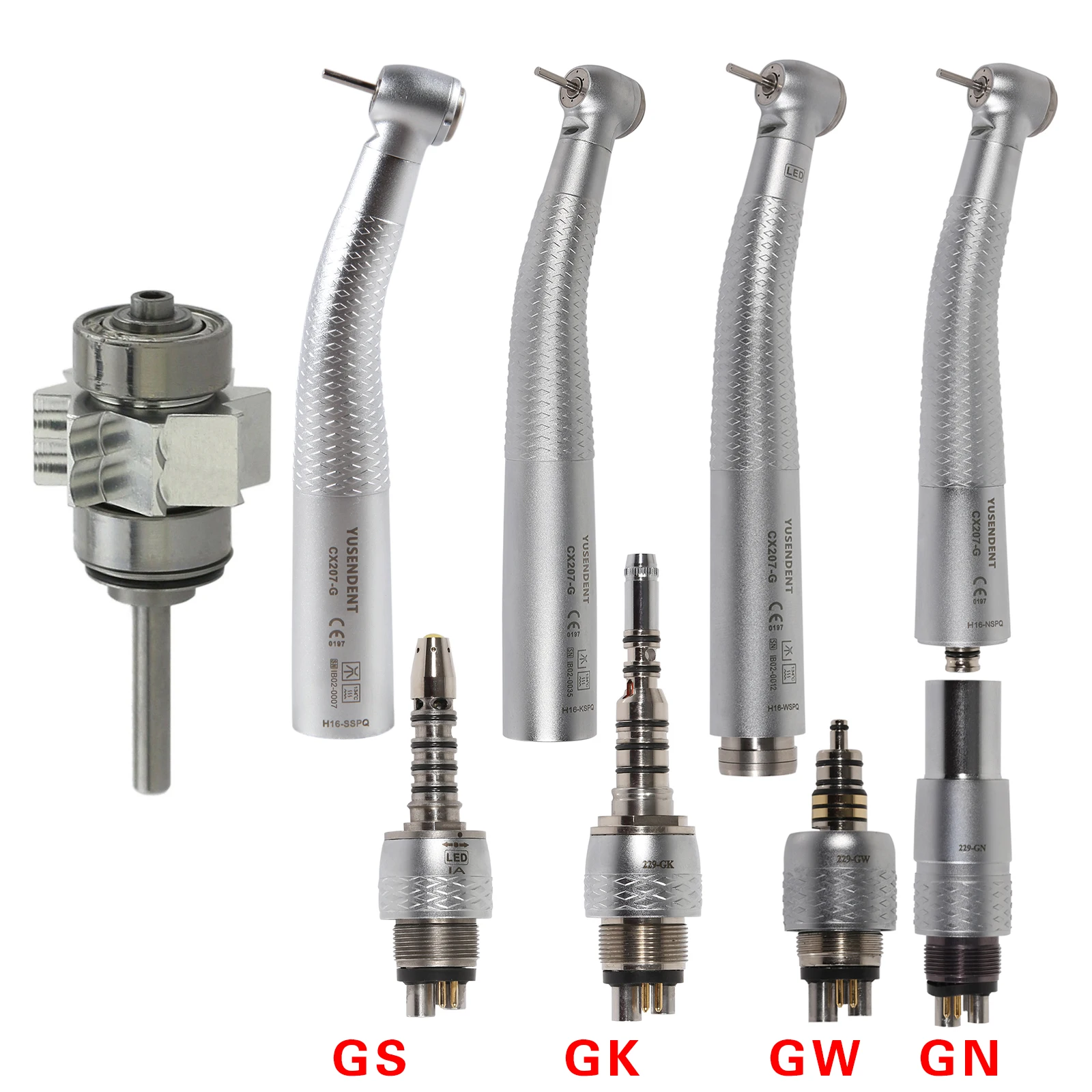 Dental Fiber Optic High Speed Turbine for COXO LED Handpiece Standard KaVo NSK Sirona | Красота и здоровье