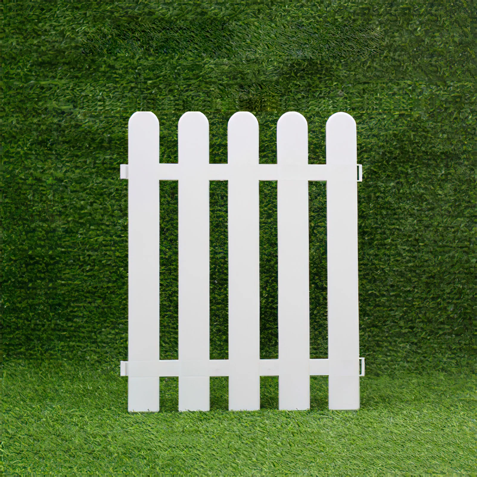 5PCS Garden Picket Fence Plastic Detachable Courtyard Indoor Garden Fence Lawn Wedding Decoration Vegetable Small