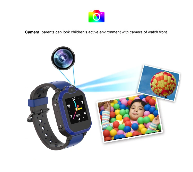 Smart Positioning Monitoring Phone Kids GPS Watch Baby Compatible IOS/android 2/3/4G network Anti Lost Child GPS Tracker SOS