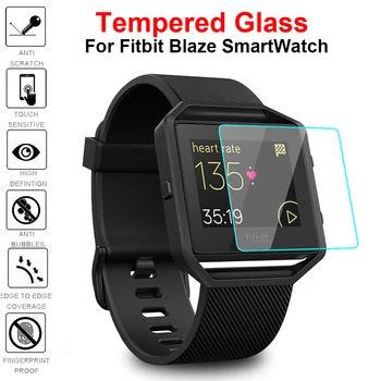

3 Pcs/Lot For Fitbit Blaze Tempered Glass 9H 2.5D Premium Screen Protector Film For Fitbit Blaze SmartWatch Protective Glass