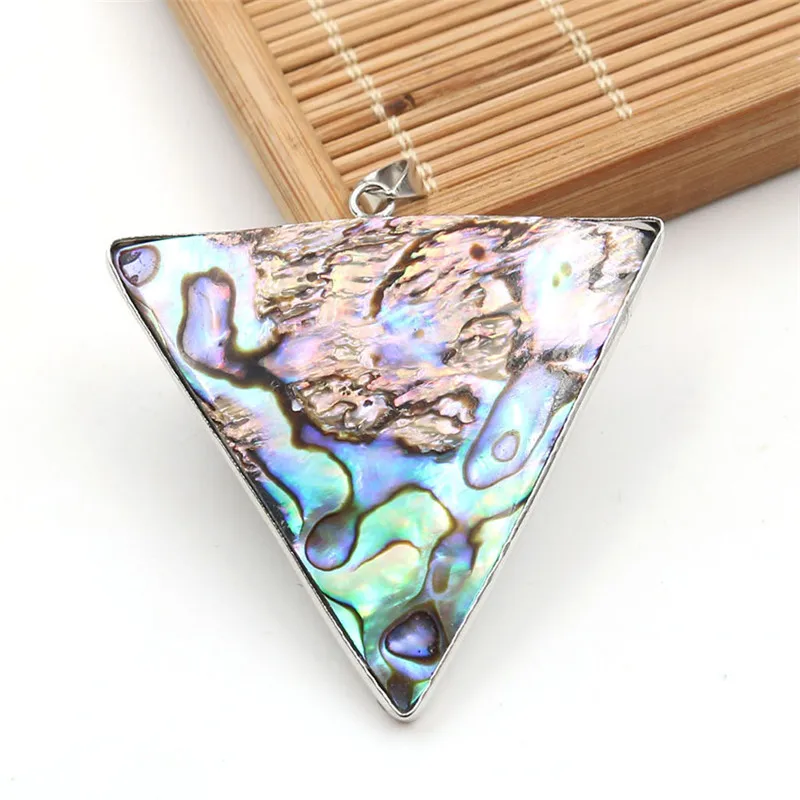 DoreenBeads Abalone подвески из сплава цинка (свинцовый никель безопасный) серебряный