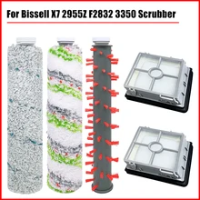 

For Bissell X7 3350F 2832Z 2955Z Accessories Spare Parts Roller brush Hepa Filter Kit Smart Robot Vacuum Cleaner Home Appliance