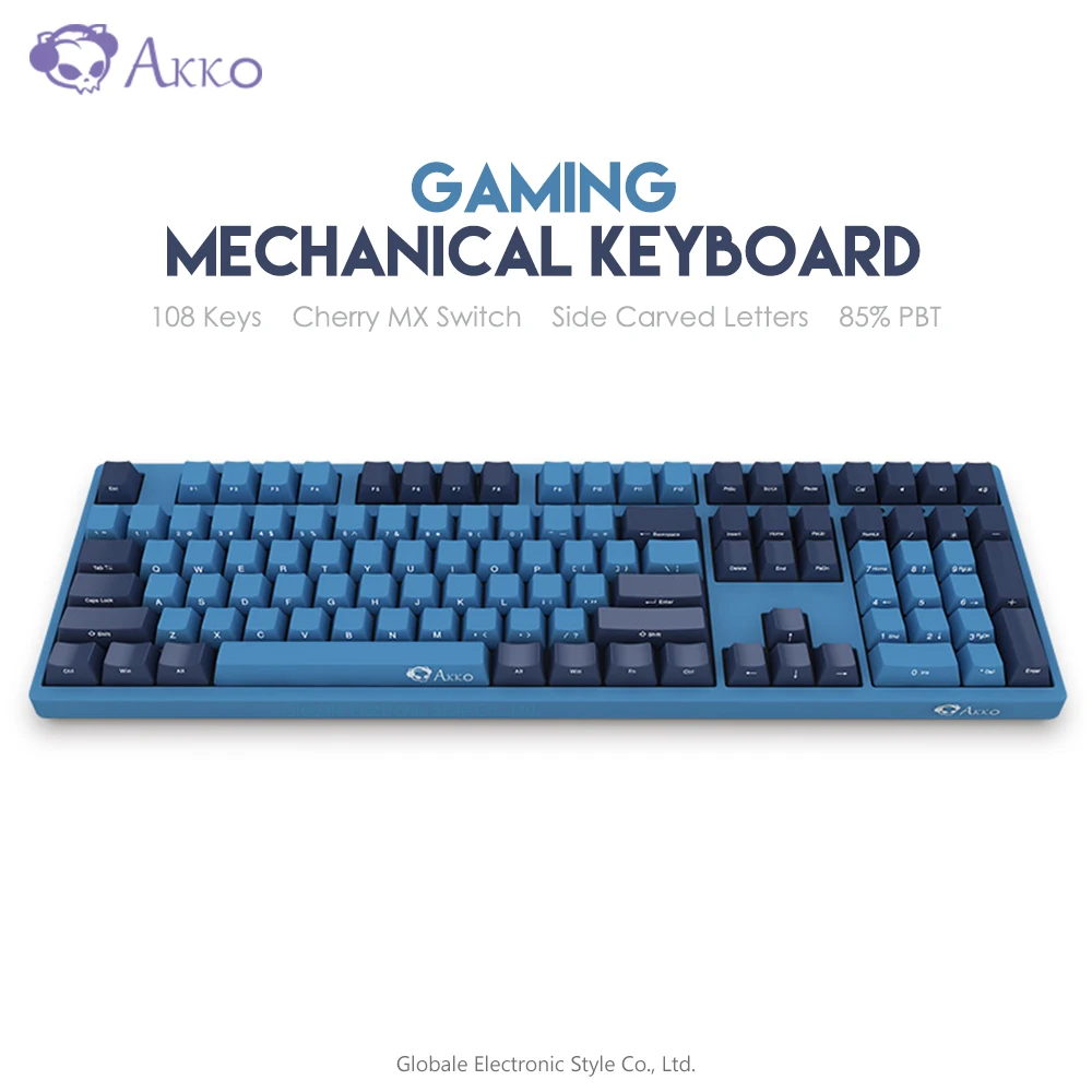 Механическая игровая клавиатура AKKO 3108 SP с изображением звезды океана 108 клавиш