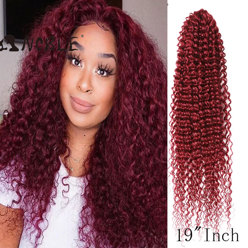 

Crochet Hair Styles For Black Women Braids Kinky Curly Synthetic 85g/pc 19In Afri Kinky Curly Hair Braid Heat Resistant Miracle