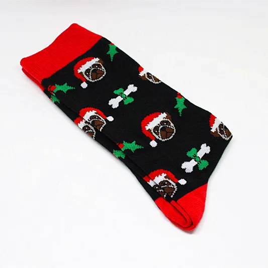 Мужские Носки с рисунком из мультфильма «Как Гринч украли», теплые хлопковые Компрессионные носки с рождественским принтом, забавные уличные зимние носки, аниме Харадзюку