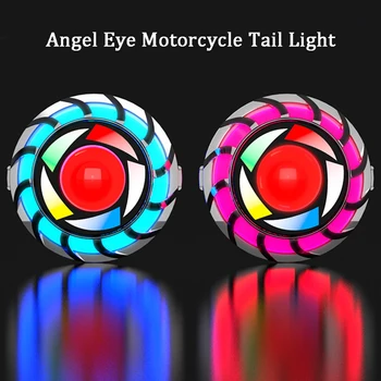 

12V Motorcycle Taillight LED Brake Light Warning Light License Plate Lamp FOR HONDA 1500 grom msx125 hornet 250 600 900 cb600f
