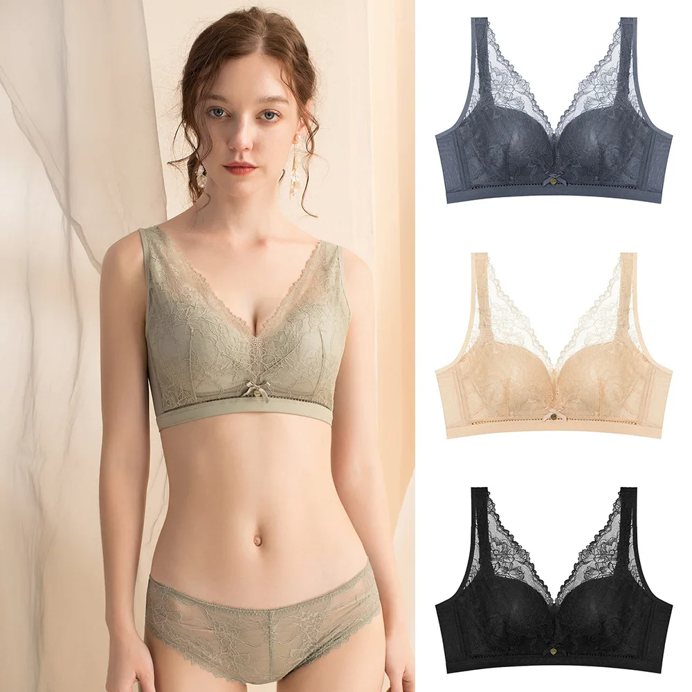 

Бюстгальтер со стальными кольцами, нижнее белье, женский сексуальный тонкий стиль, регулируемый бюстгальтер с присборенными бретелями, бюстгальтеры для женщин, бюстгальтер с пуш-ап, нижнее белье, женский бюстгальтер