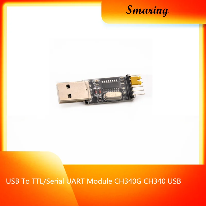 5 шт. USB к TTL UART модуль CH340G CH340 микроконтроллер загрузочный кабель щетка плата