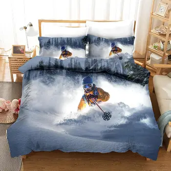 

Adventure Climbing Theme Bedding Set 1PC Duvet Cover with 1/2PCS Pillowcases No Comforter 100% Microfiber Drop Ship