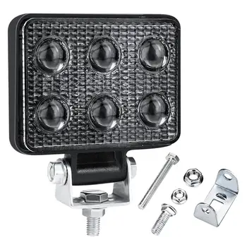 

3inch 48W 6LED Work Light Spotlight Car SUV ATV Off-Road Driving Fog Lamps Dust-proof 12V 24V LED Work Light Fog Lamps for Jeep
