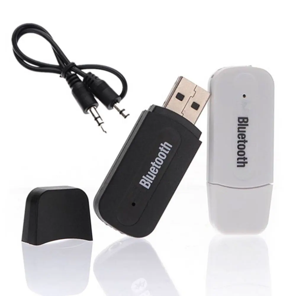 USB Bluetooth адаптер автомобильный Bluetooth приемник прочный Bluetooth аудио адаптеры приемника телефона 3,5 мм беспроводной портативный