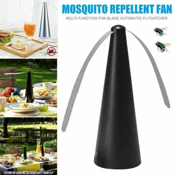 

Automatic Flycatcher Fly Repellent Mute Fly Repellent Silent Fan Keep Flies And Bugs Away From Your Food