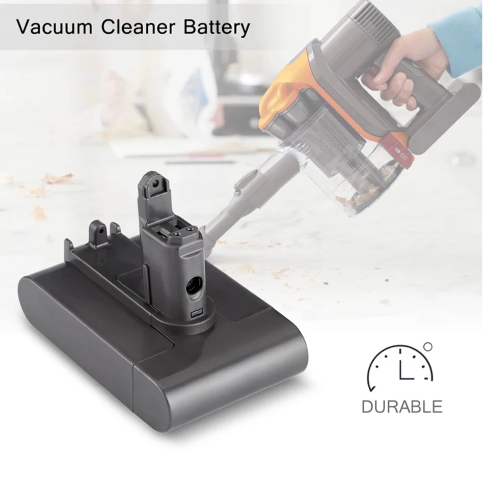 Dyson 22.2V 8800mAh Fit TypeA or B Li ion Vacuum Battery for Dyson DC35