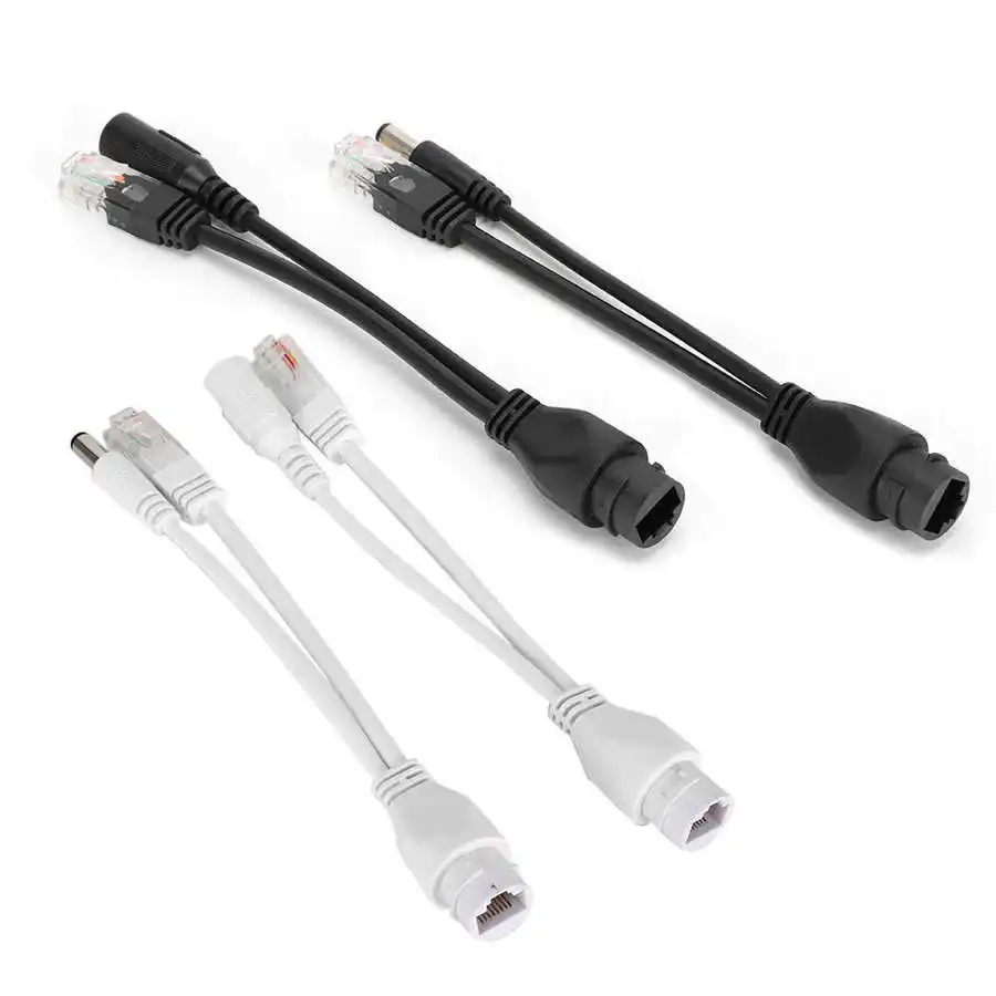 5 пар Ethernet POE сплиттер адаптер форсунка DC 12V водонепроницаемый для ip