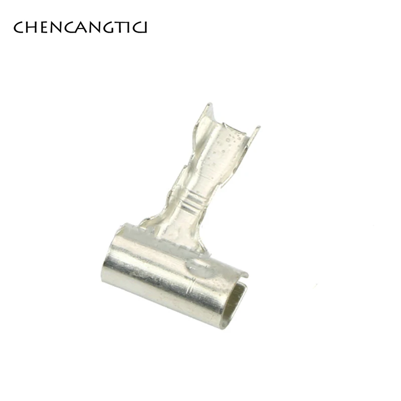 

20Pcs Auto Connecting Crimp Type Stamping Contact Female Wire Crimp Terminal Brass Loose Pins DJ221L-4B