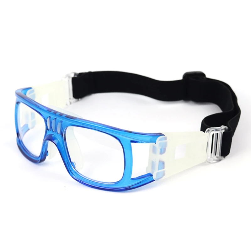 Наружные велосипедные очки для взрослых, для спорта на открытом воздухе, защитные ударопрочные очки для спорта, баскетбола, футбола, волейбола, тенниса Ey - Цвет: BLUE
