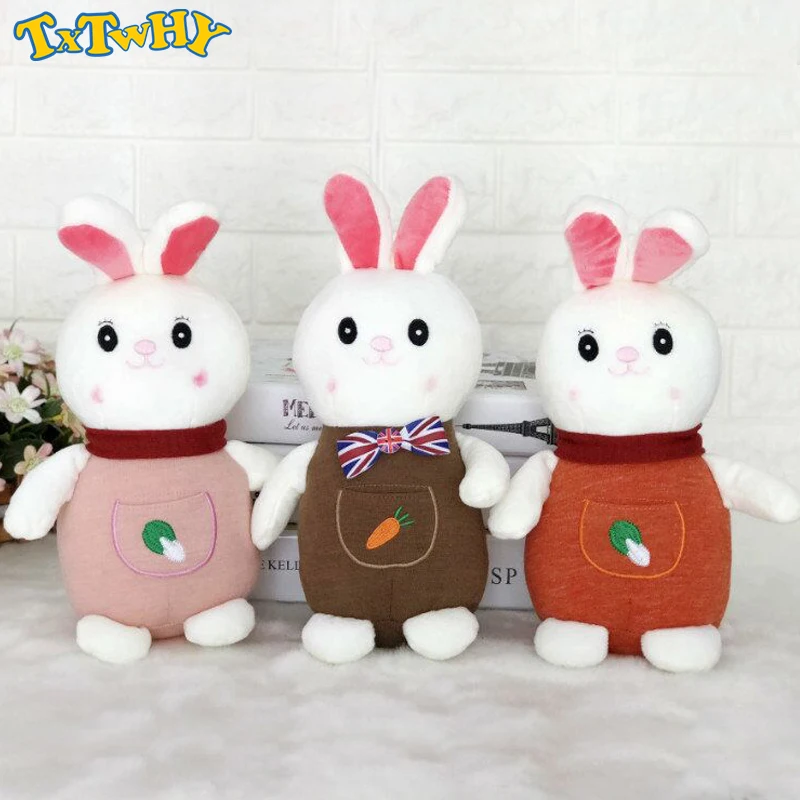 

30cm New Style Plush Stuffed Cute Appease Rabbit Animal Toys Infant Baby Comfort Dolls For Children Kids Birthday Pretty Gift