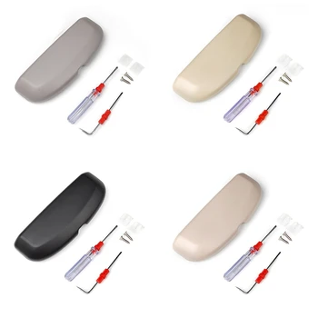 

Sunglasses Case For-BMW F10 F11 F32 F30 F15 F16 F25 Universal Sun Visor Glasses Holder Storage Box ABS Casing