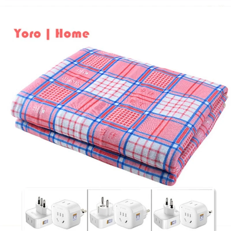 

Electric blanket Thicker Heater for single & double person Thermostat electric mattress Soft Electric Heating Blanket YORO