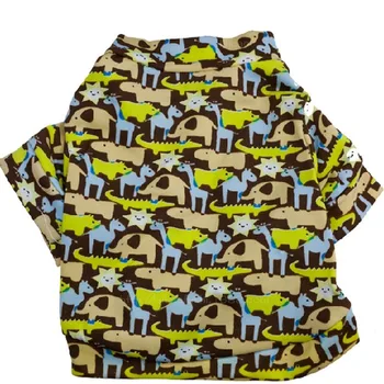 

Dog Clothes Sweatshirt Fashion Cartoon Thicker Print Clothing Breathable Chihuahua Cute Spring Summer Boy Yellow Ropa Para Perro