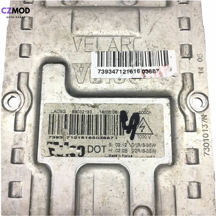 CZMOD оригинальные 89032133 D1S D1R 12 Pin 35W Ксеноновые фары HID балласт блок управления T-ouareg D2S D2R LAD5G автомобильные аксессуары(б/у