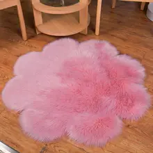 Милое меховое одеяло для дивана, Пушистый Ковер Из искусственной шерсти и овчины, напольный для гостиной коврик, мягкое одеяло для отдыха