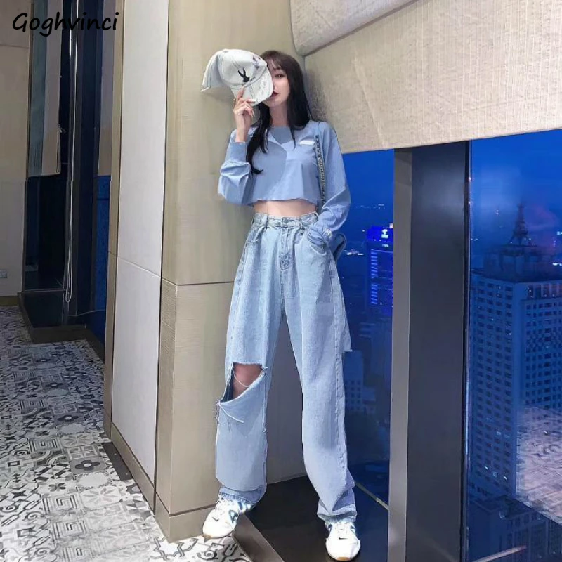 Best Korean style - Jeans 2022 - Aliexpress