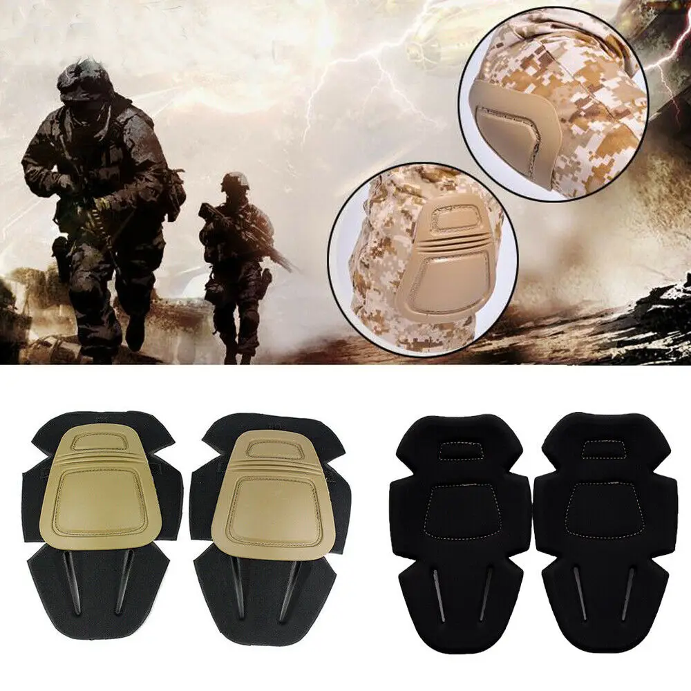 

1 Pair Adult Tactical Combat Protective Pad Set Sports Military Knee Elbow Protector Sports Safety Elbow or Knee Pads