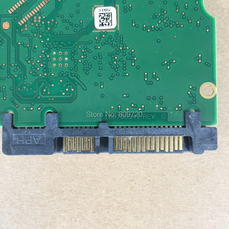  Piezas del disco duro PCB tarjeta lógica tarjeta de circuito impreso 100788341 REV C para Seagate 3