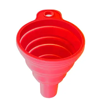 

2019 New Quality Silicone Gel Practical Collapsible Foldable Funnel Hopper Kitchen Tool