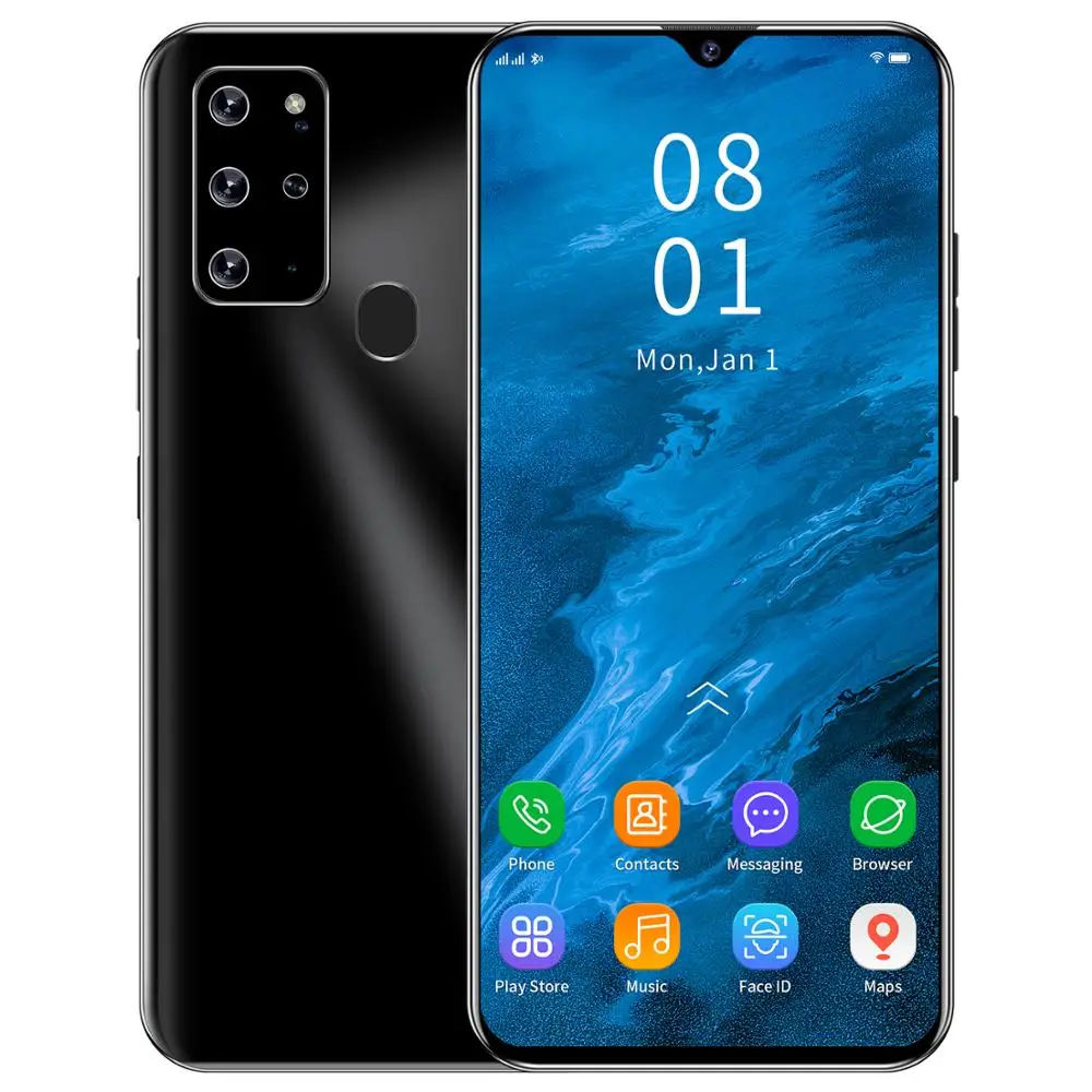 US $126.72 Galay S20 Network Free Shipping 75 Inch 8Core RAM 256GB ROM 4 Camera Snapdragon 855 FullScreen Smart Phone Wholesale