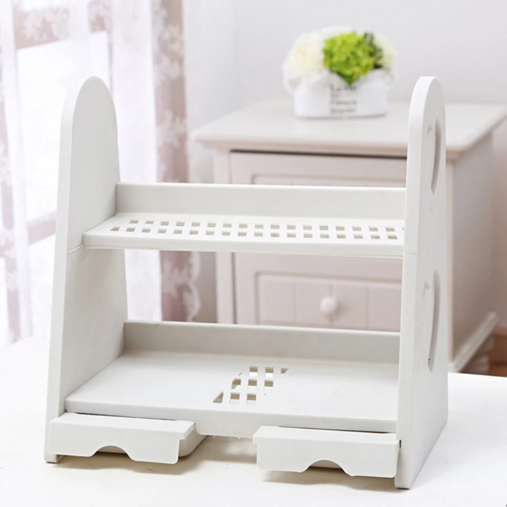 

Large Capacity Cosmetic Storage Box Drawer Makeup Organizer Dressing Table Skin Care Rack House Container Bathroom Supplies Rack