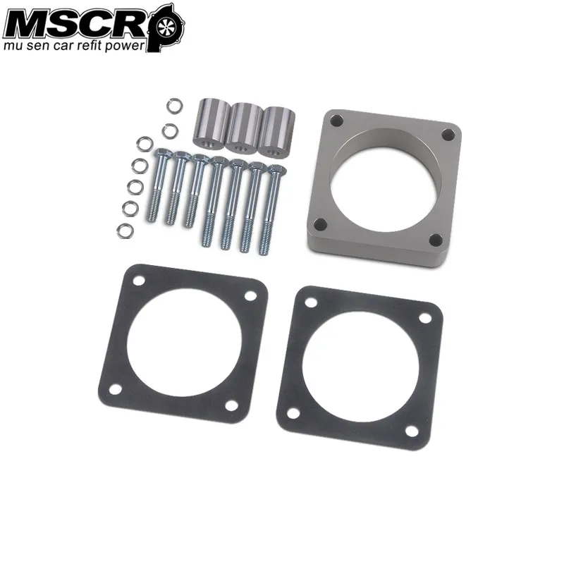 Aluminum JEEP WRANGLER TJ THROTTLE BODY SPACER 2.5L 4.0L 1987 2004 YJ